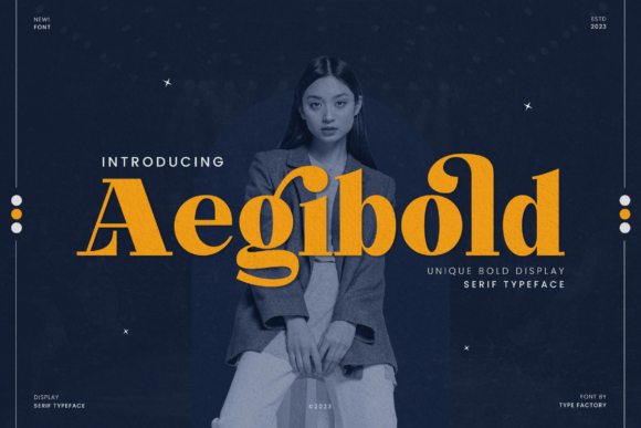 Aegibold: A Bold Display Typeface That Anchors Your Editorial Voice