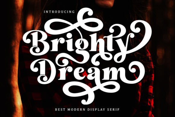 Brighty Dream: A Display Serif Font for Standout Branding