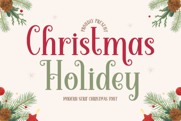Christmas Holidey Font for Warm, Memorable Branding