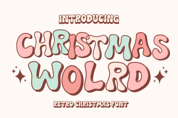 Christmas World: A Playful, Authentic Display Font for Editorial Joy