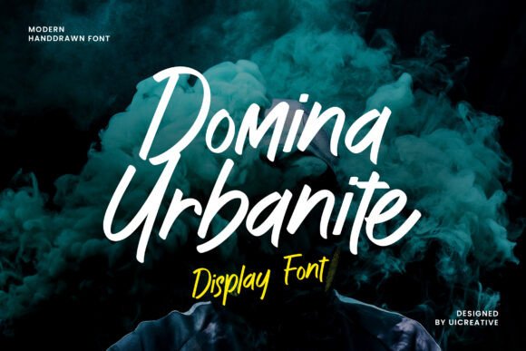 Domina Urbanite: A Luxury Display Font for Digital Branding