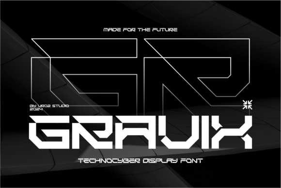 Gravix Font Brings a Futuristic Edge to Brand Design