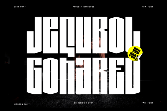 Jequbol Gohared: A Bold Display Font That Elevates Digital Branding