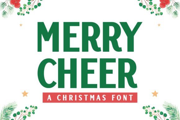 Merry Cheer: A Playful Display Font for Scroll-Stopping Campaigns