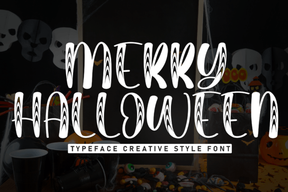 Merry Halloween Font: A Playful, Spooky Display Typeface for Branding