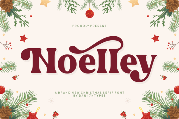 Noelley Typeface: A Timeless Serif for Marketing Visuals