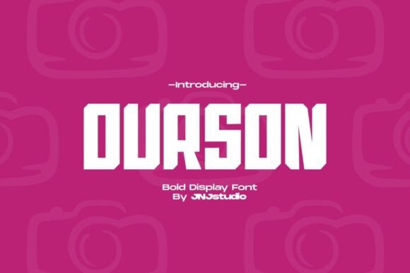 Ourson: A Bold Display Font for Impactful Web Design