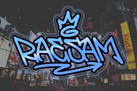 Raesam: A Display Font That Commands the Room