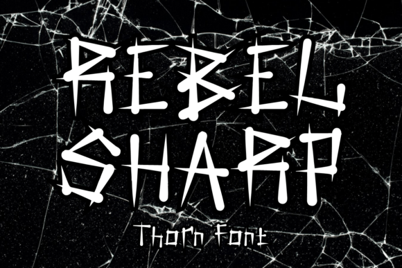 Rebel Sharp: A Display Font That Means Business