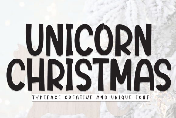 Unicron Christmas Display Font for Small Business Branding