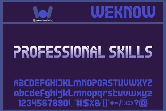 Why Professional Skills Is the Sci-Fi Font Your Business Needs