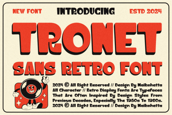 Why Tronet Is the Playful Display Typeface Your Next Branding Project Needs