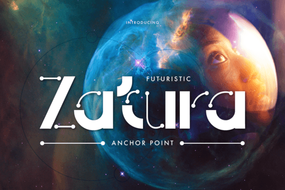 Zatura: A Dotted Display Font for Editorial Design